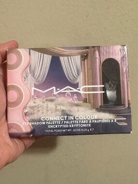 MAC Connect In Colour Eyeshadow Palette - ENCRYPTED KRYPTONITE Like New